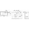 Раковина LAUFEN KARTELL 90x46 8.1033.9.000.112.1