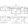 Раковина подвесная LAUFEN PRO S 130x46 8.1470.7.000.104.1