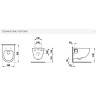 Унитаз LAUFEN PRO безободковый 8.2096.4.000.000.1