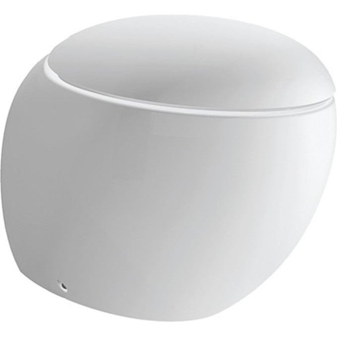 Унитаз приставной LAUFEN IL BAGNO ALESSI ONE напольный 8.2197.1.400.000.1